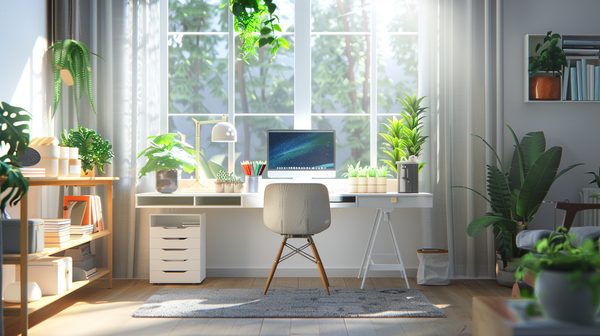 Optimisez votre espace avec un bureau de travail